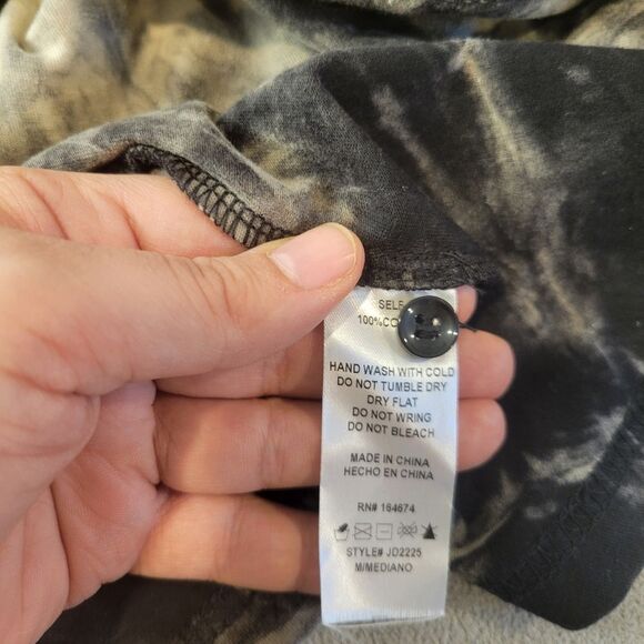 Fashion Nova Tie dye button-up Dress Size Medium - Picture 6 of 7